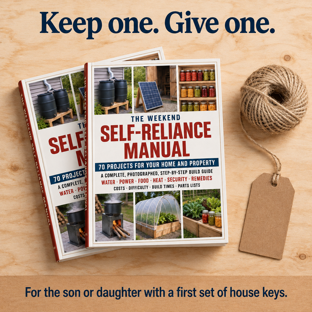 Two copies of the book with twine and a gift tag. Keep one, give one.