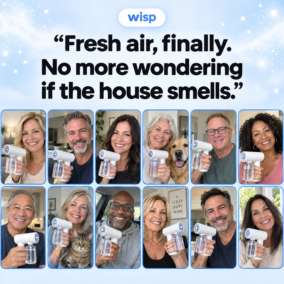 Wisp Halo Deodorizer Spray